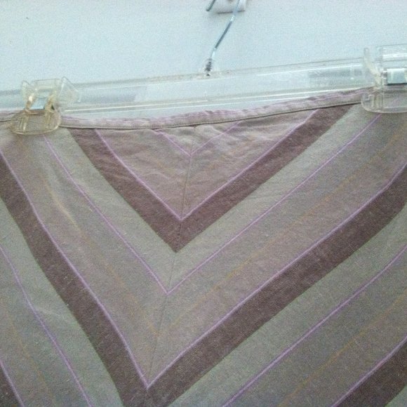 Gap A-line  striped lined skirt - Picture 3 of 10